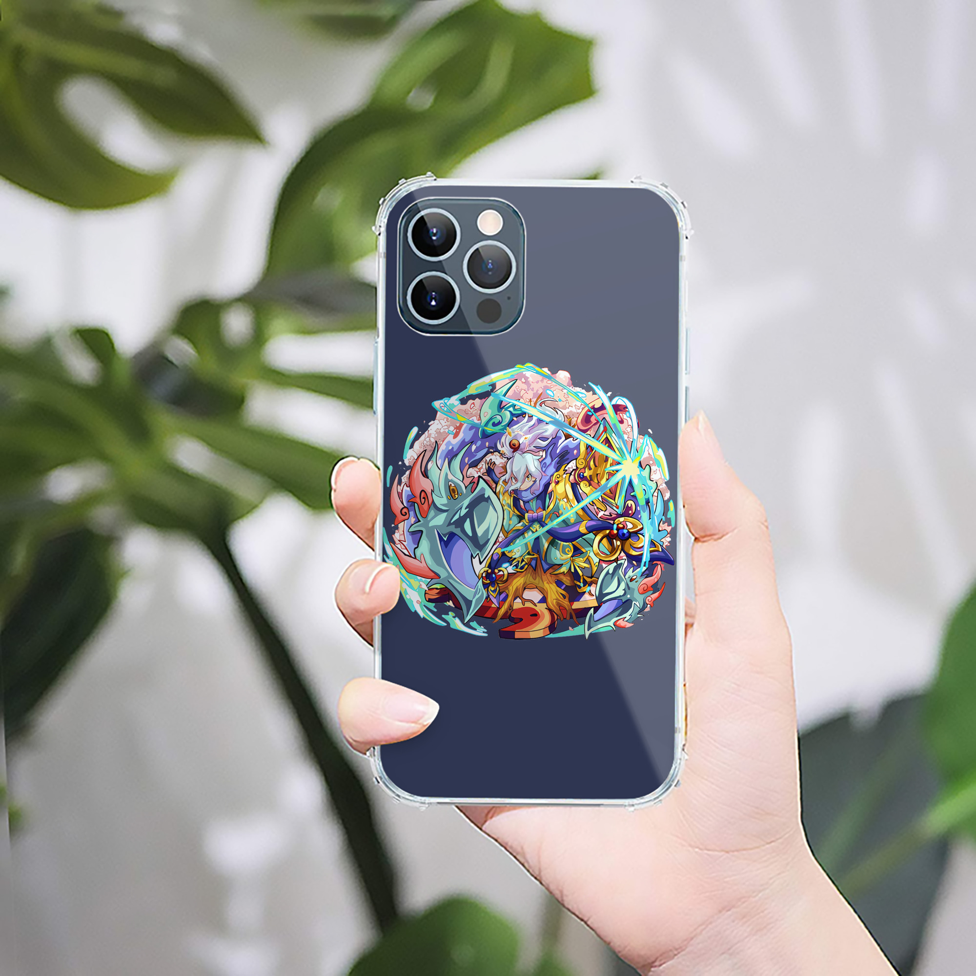 （画像用） 妖怪ウォッチ Yo-kai Watch 【iPhone 12シリーズ対応】透明スマホケース（クリアソフトケース）